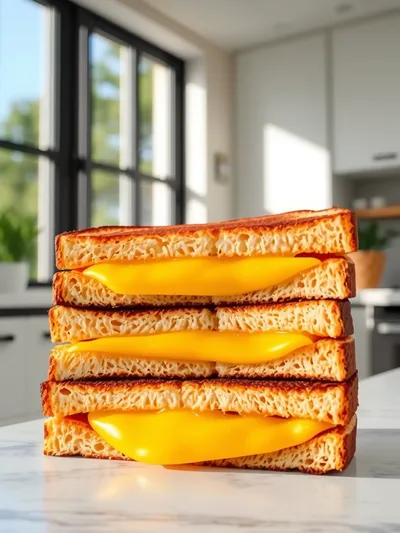 Air Fryer Grilled Cheese Quick Recipe