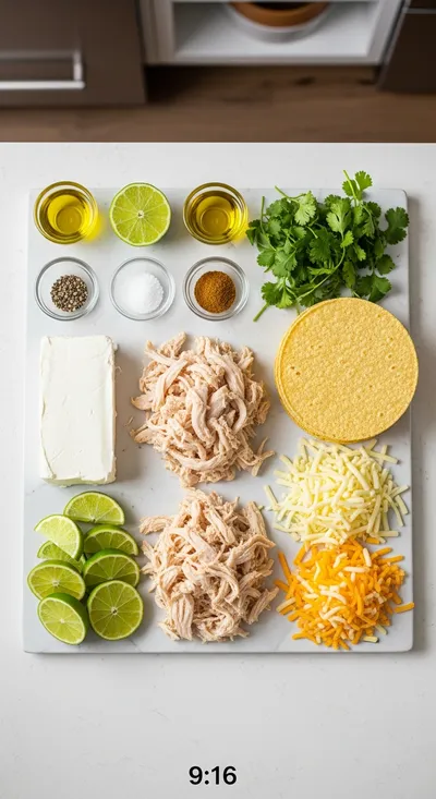 Baked Cream Cheese Chicken Taquitos – Easy Dinner - cooking process