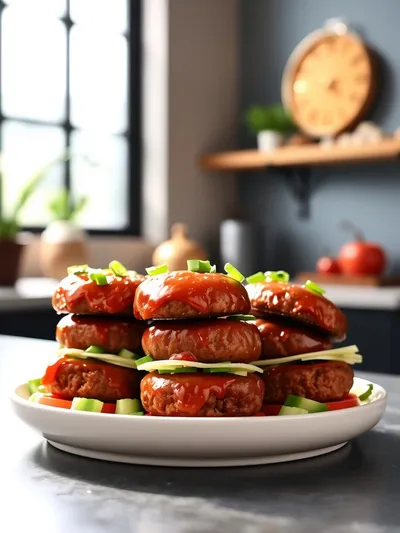 BBQ Beef Sausage Bites
