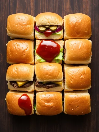 BBQ Beef Sliders with Homemade Sauce - ingredients preparation