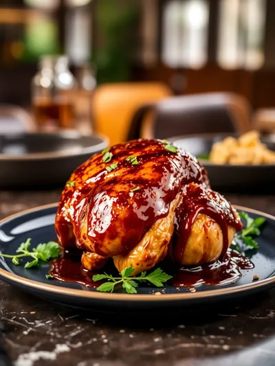 Best BBQ Chicken Recipe - cooking process