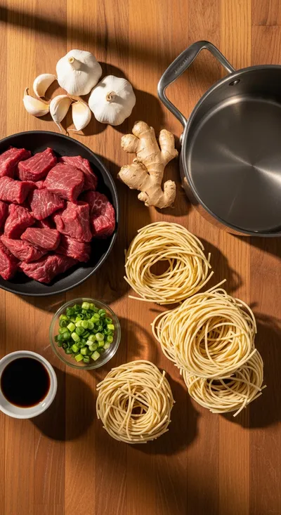 Easy Beef and Noodles Recipe - cooking process
