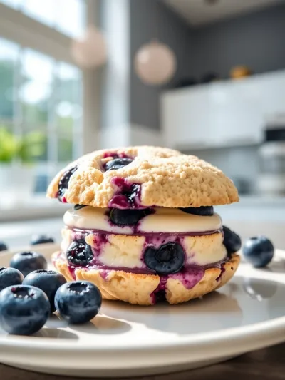 Blueberry Cheesecake Cookies Recipe