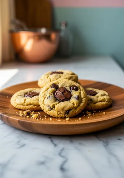 Brownie-Stuffed Chocolate Chip Cookies