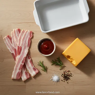 Cheddar-Stuffed BBQ Turkey Bacon Bombs - cooking process