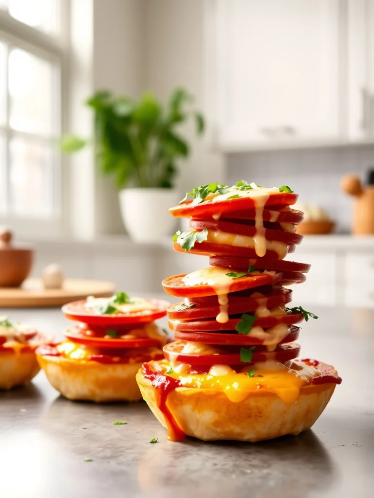 Cheesy Keto Turkey Pepperoni Bites