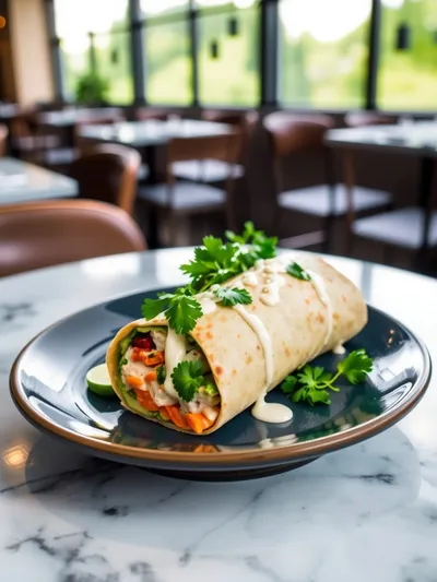 Chicken Avocado Ranch Burritos - ready to serve