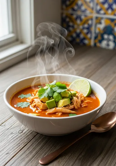 Chicken Enchilada Soup: Easy Mexican Comfort