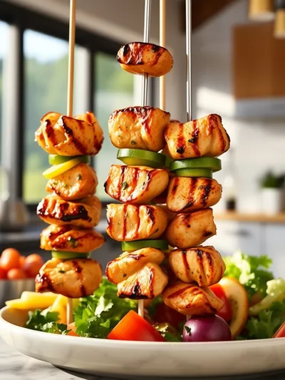 Chicken Kabobs: Easy Grilled Recipe