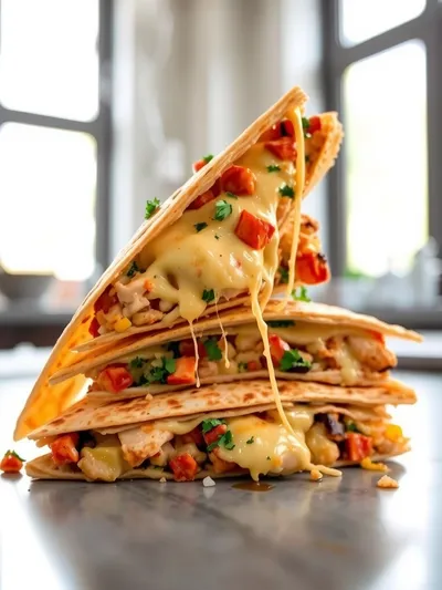 Chicken Turkey Ranch Quesadilla – 20-Minute Easy Recipe
