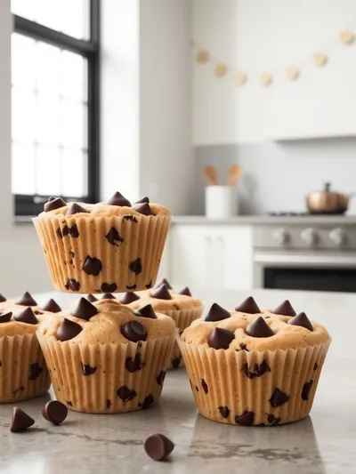 Chocolate Chip Cookie Dough Cups