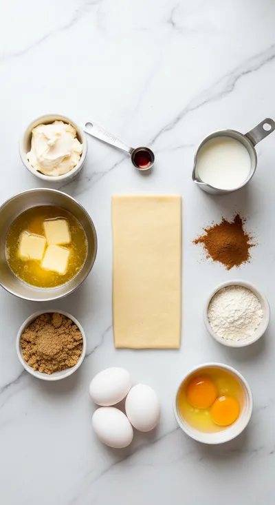 Cinnamon Roll Cake Recipe - cooking process