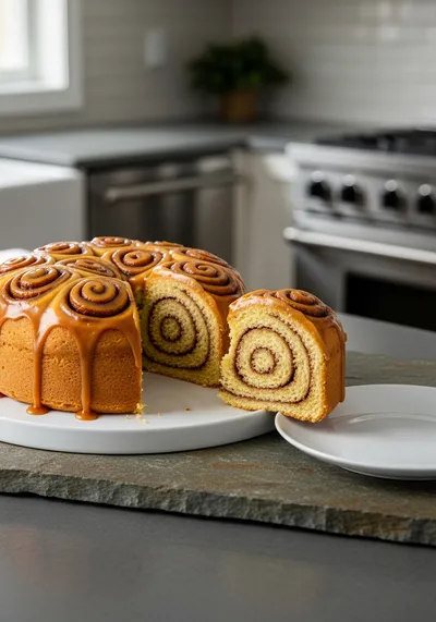 Cinnamon Roll Cake Recipe