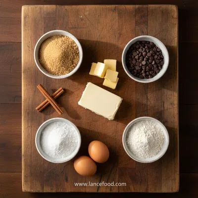 Cinnamon Roll Cheesecake Cookies - cooking process
