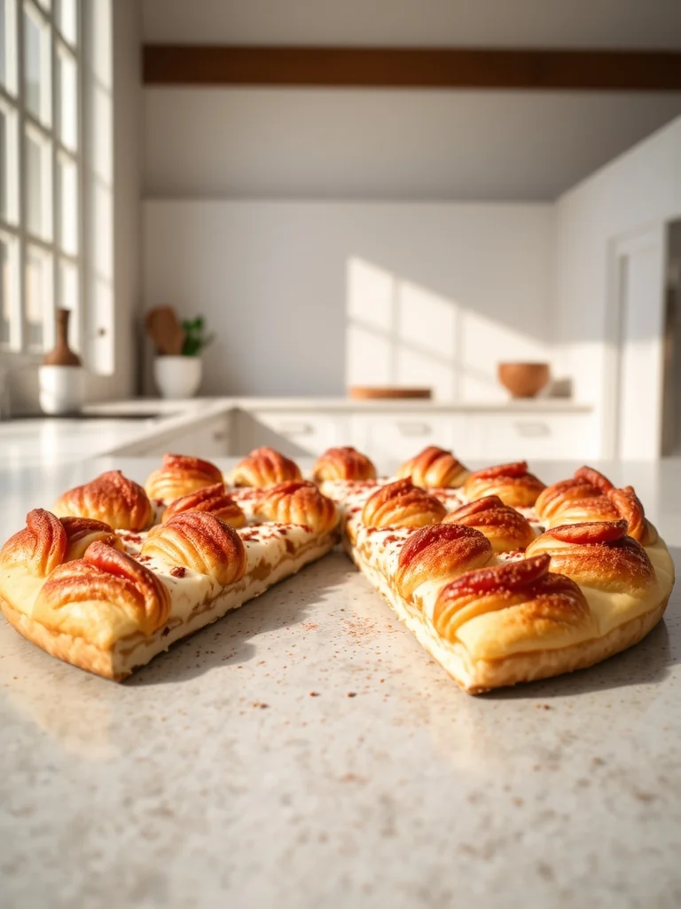Cinnamon Sugar Pizza with Crescent Rolls