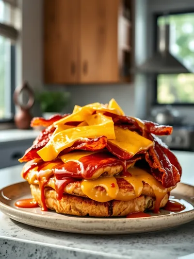 Cowboy BBQ Turkey Bacon Cheddar Chicken – Dinner Recipe