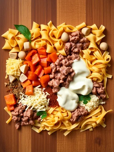 Creamy Rotel Pasta With Ground Beef