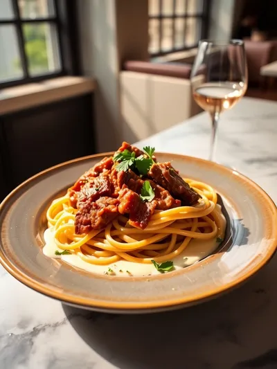Creamy Rotel Pasta With Ground Beef - cooking process