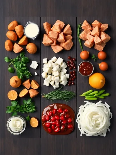 Crockpot BBQ Chicken - ingredients preparation