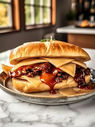 Crockpot French Dip Sandwiches – Easy Comfort Meal - ready to serve