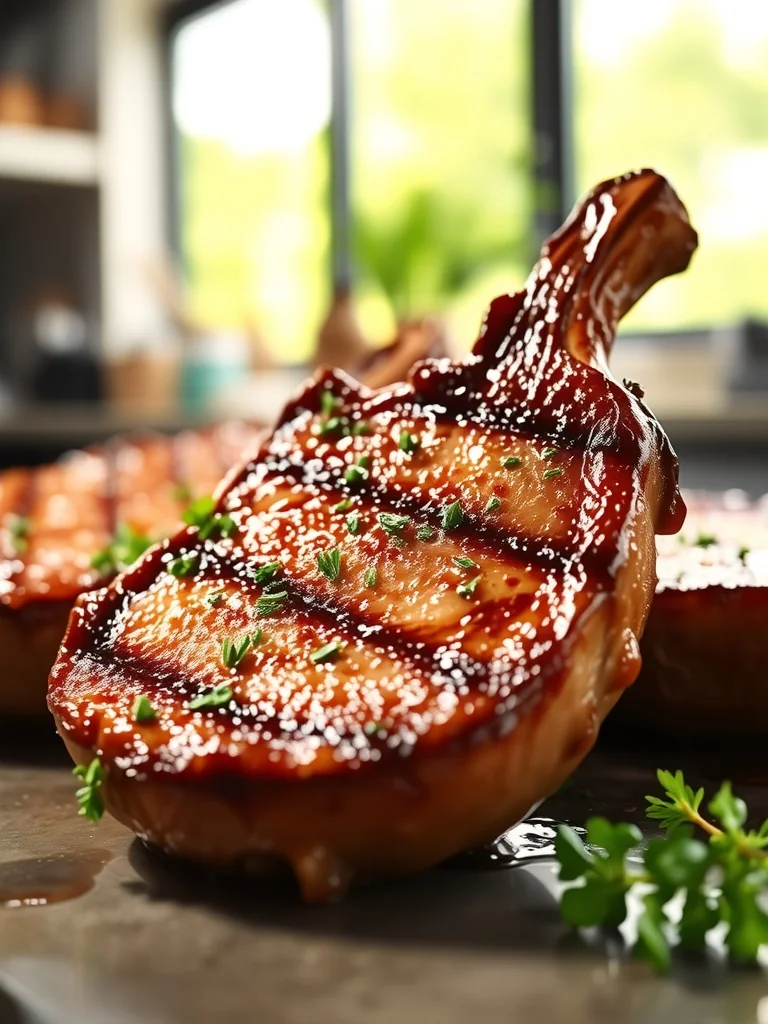 Garlic Butter Pan-Seared Beef Chops