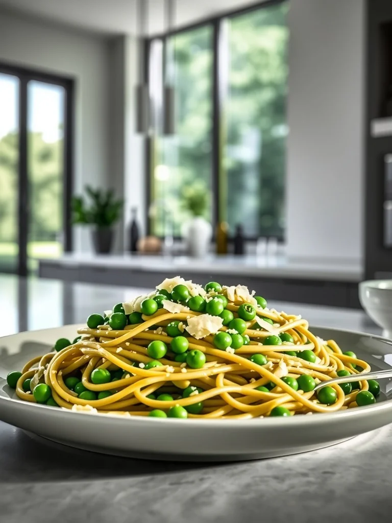 Green Pea Pasta – Quick & Easy Healthy Recipe