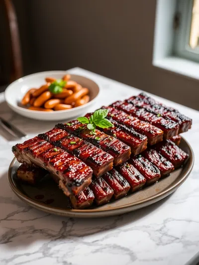 Grilled Beef Ribs – Easy Summer BBQ Recipe - ready to serve