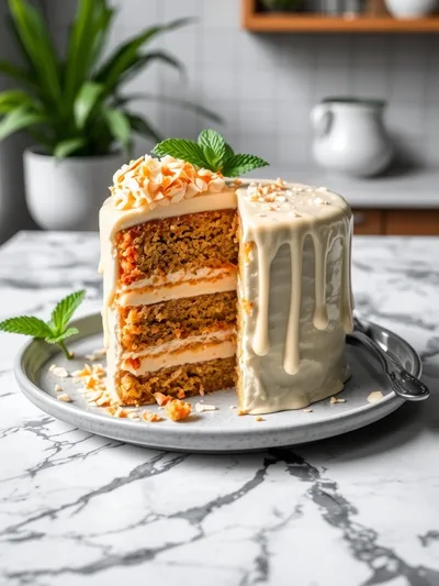 Hawaiian Carrot Pineapple Cake – Moist and Easy - ready to serve