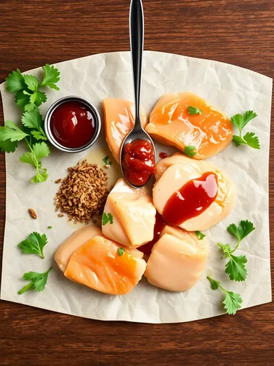 Italian BBQ Chicken – 3 Ingredient Quick Recipe - ingredients preparation
