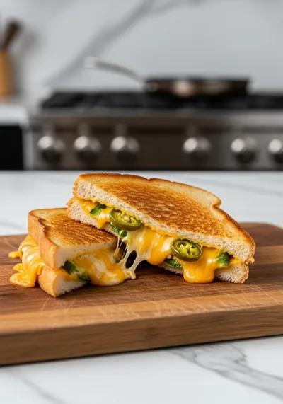 Jalapeno Popper Grilled Cheese