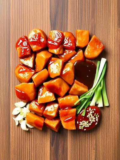 Korean BBQ Chicken – Easy Flavorful Meal - ingredients preparation