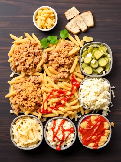 Loaded Turkey Cheeseburger Pasta – Quick & Easy Dinner - ingredients preparation