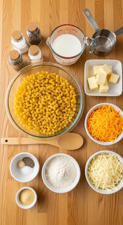 Easy No‑Roux No‑Egg Mac and Cheese - cooking process
