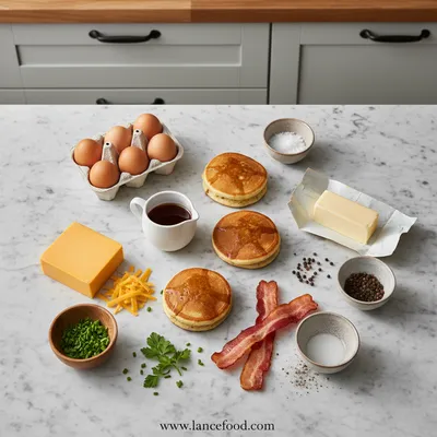 Easy Tasty McGriddle Muffins Breakfast - cooking process