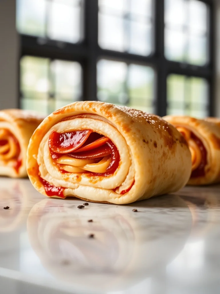 Pepperoni Pizza Rolls – Quick & Easy Appetizer