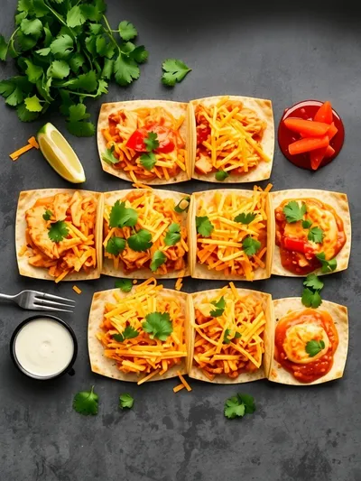 Queso Chicken Enchiladas – Quick Cheesy Dinner - ingredients preparation