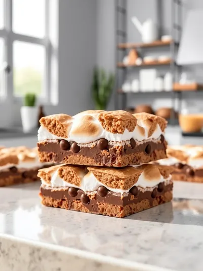 S'mores Cookie Bars
