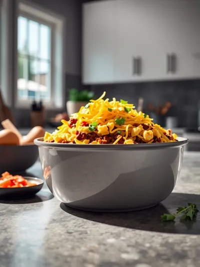 Taco Crock-Pot Hashbrown Casserole
