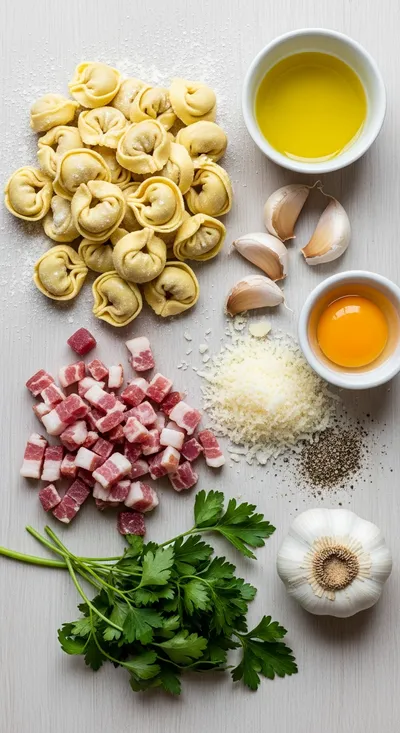 Tortellini Carbonara – Quick 30‑Minute Meal - cooking process