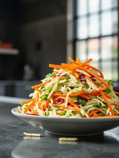 Vinegar Coleslaw Recipe – Perfect for BBQ