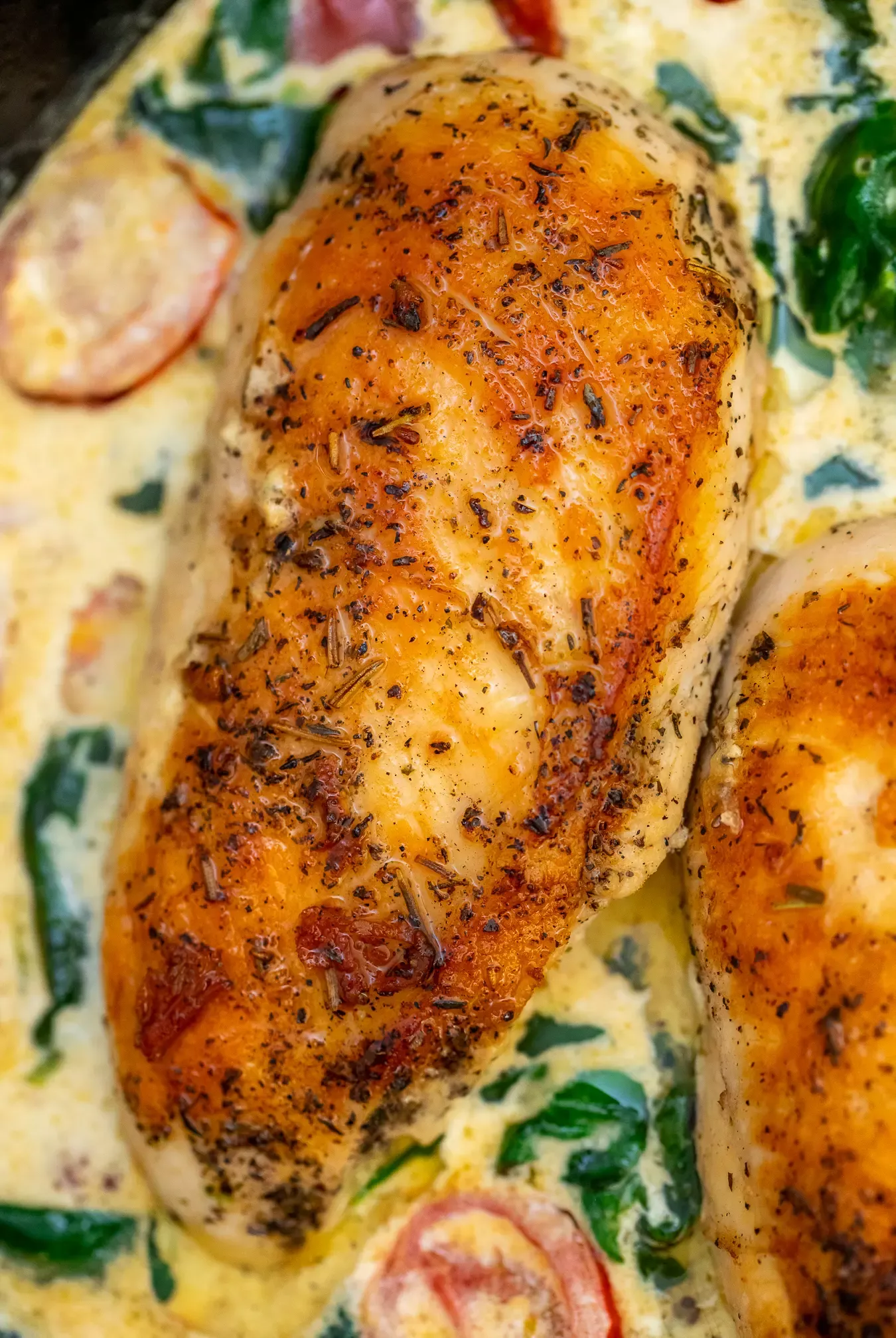 Make Tuscan Chicken in a Crockpot