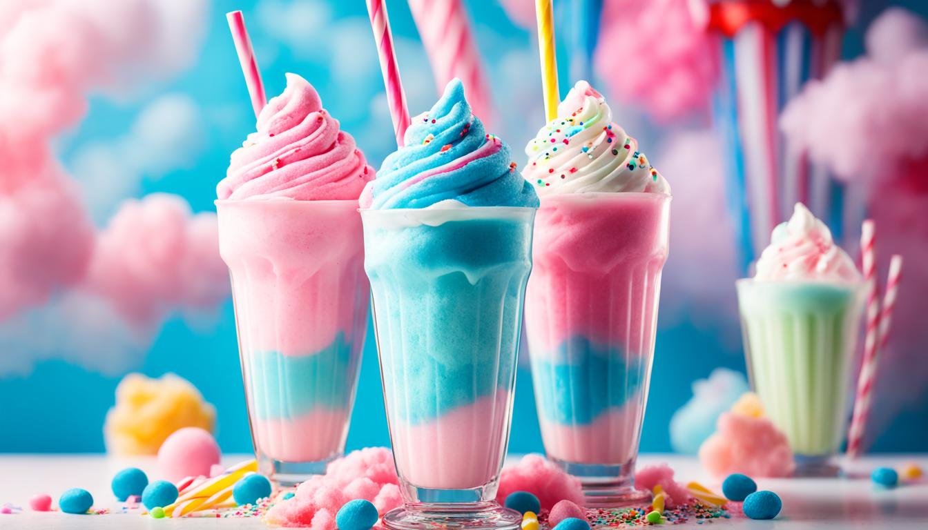 Cotton Candy Milkshake