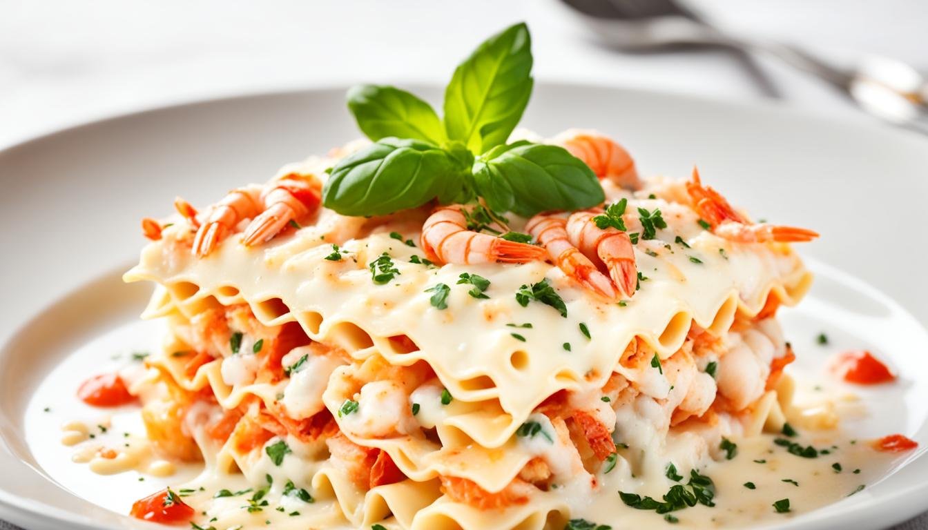 Creamy Seafood Lasagna