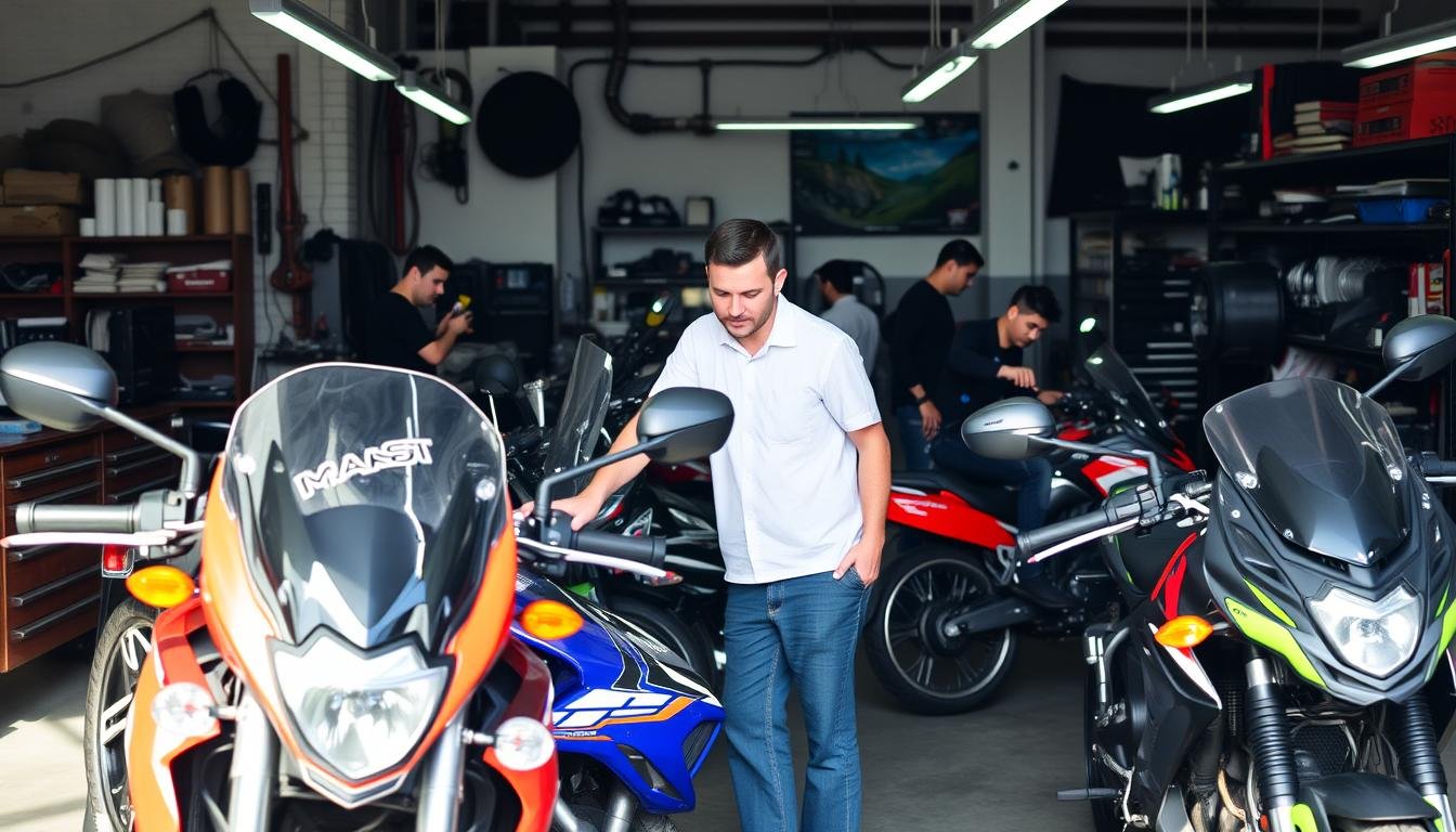experienced motorcycle technicians