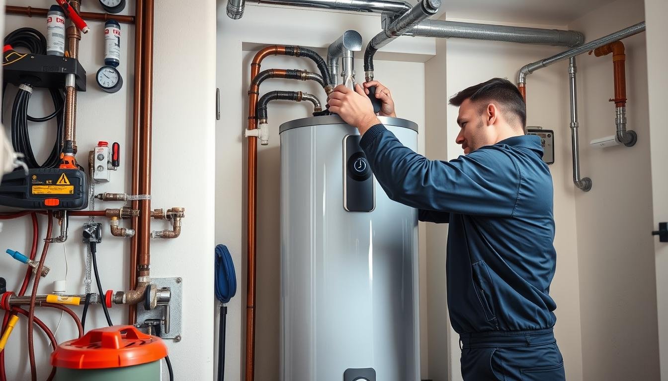 water heater installation