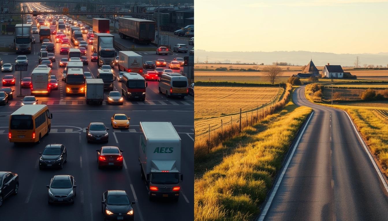 How Urban vs. Rural Areas Compare in Accident Rates